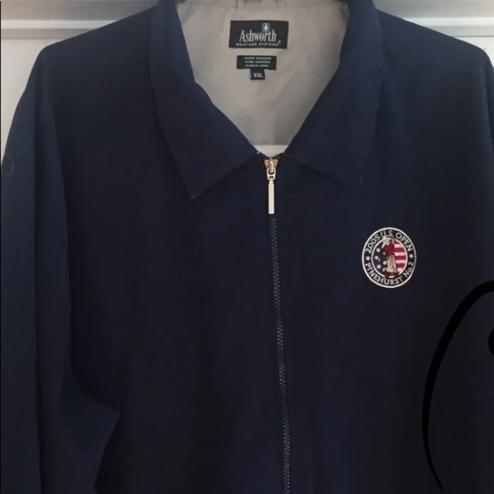 Us open xxl men’s rain jacket 2005 collectors item